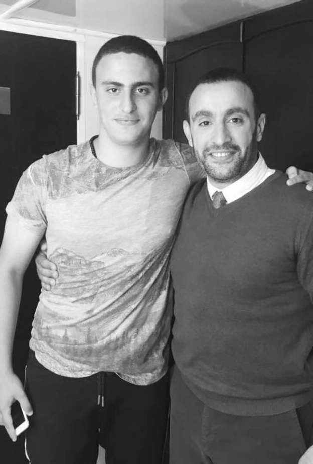 أحمد السقا وابنه ياسين