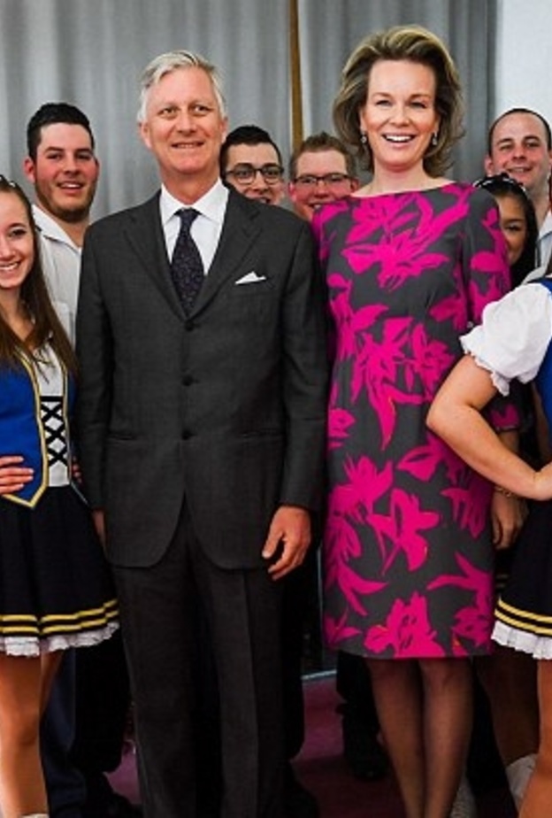 يوم حافل بالمهام للملك فيليب والملكة ماتيلد