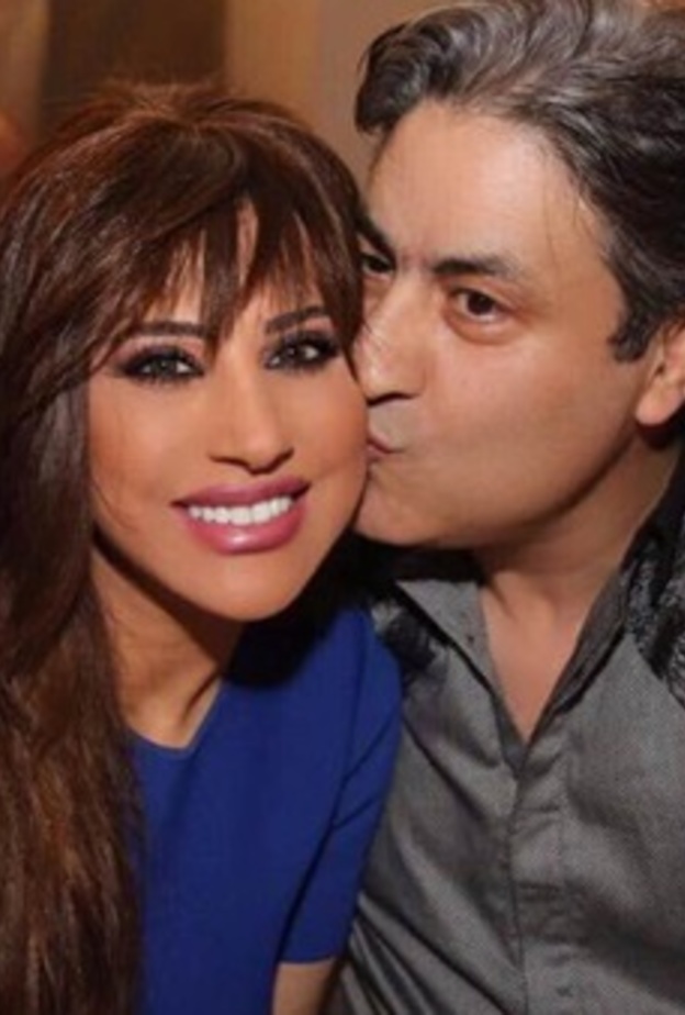 نجوى كرم وشقيقها الراحل