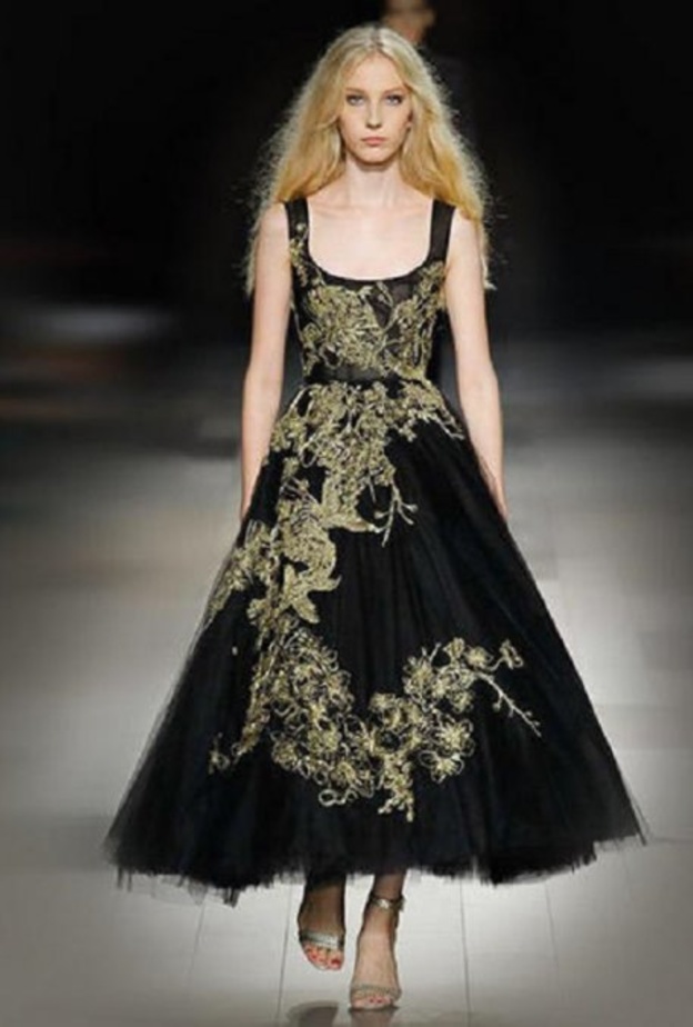 اسبوع الموضة لفساتين السهرة في نيويورك