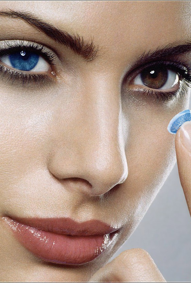 بعض العيون تتحسس من العدسات لذلك استشيري الطبيب