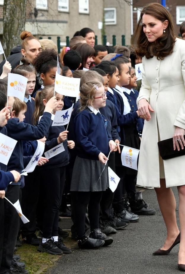 كيت ميدلتون تزور مدرسة ابتدائية في أوكسفورد