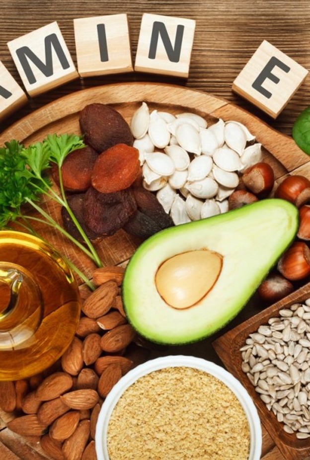 ما هي مصادر فيتامين ه في الطعام