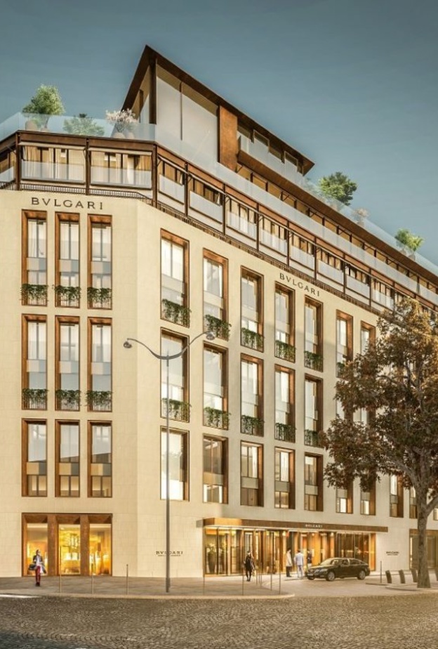 BVLGARI توقع اتفاقية لبدء العمل على فندقها الجديد في جادة جورج الخامس الباريسية 