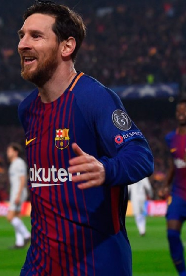 ميسي سجل هدفين وصنع الثالث لفريق برشلونة
