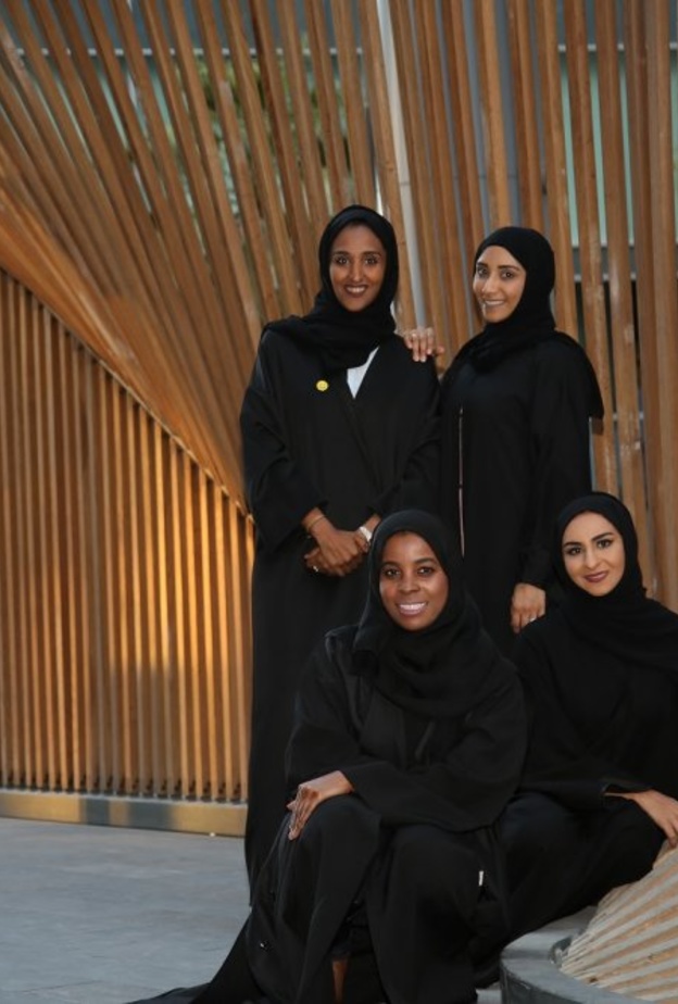 عضوات فريق الجري "أنا قو" Ana gow