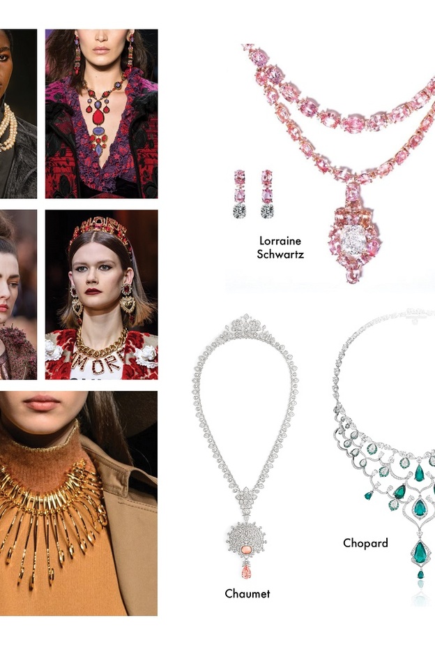 مجوهرات من وحي عروض خريف شتاء 2018-2019 