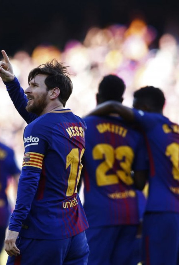 ميسي يتصدر هدافي الليغا