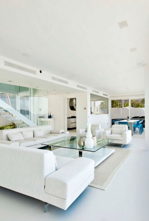 غرف المنزل ضمن الفراغ الواحد