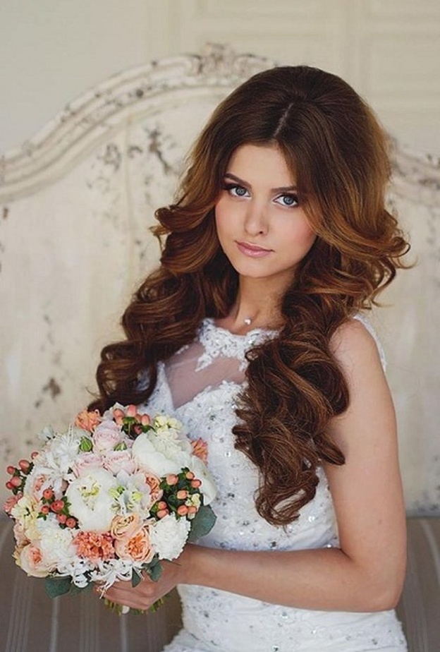 الخلطات الطبيعية تمنحك شعر كثيف من الامام في يوم الزفاف