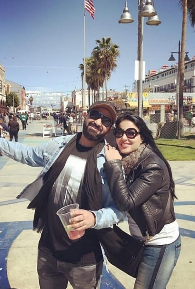 أحمد سعد وسمية الخشاب 