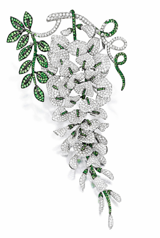 خاتم من الماس وحجر الألكسندريت