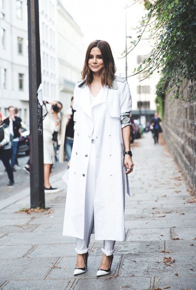 اطلالات مميزة تضمنيها في اللون الأبيض