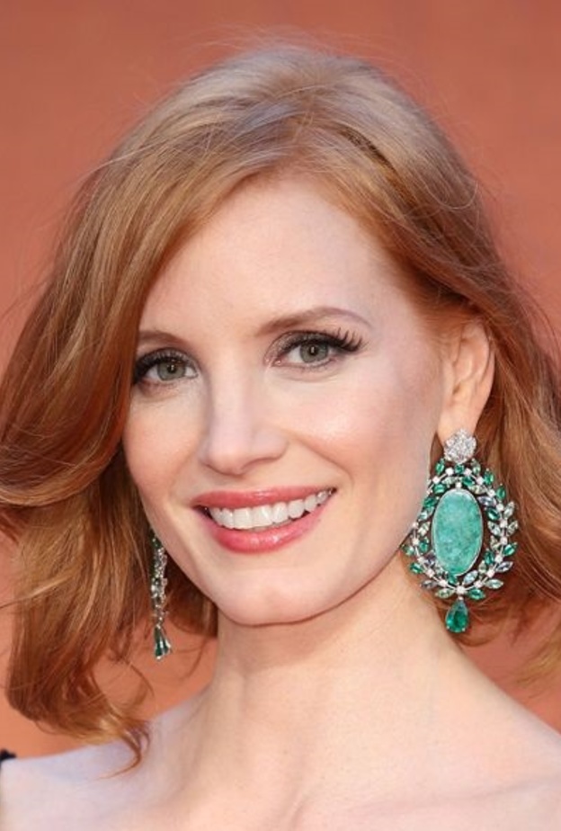 مجوهرات جيسيكا تشاستين من بياجيه 