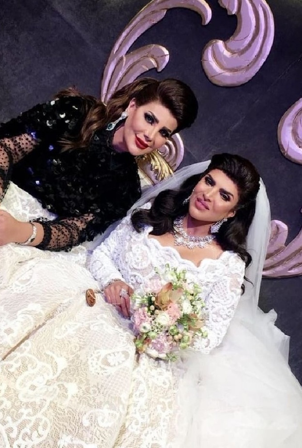  غدير السبتي تحتفل بزفافها