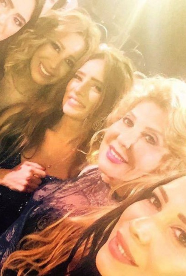 نادية الجندي وزينة وهند رضا ولمى كتكت