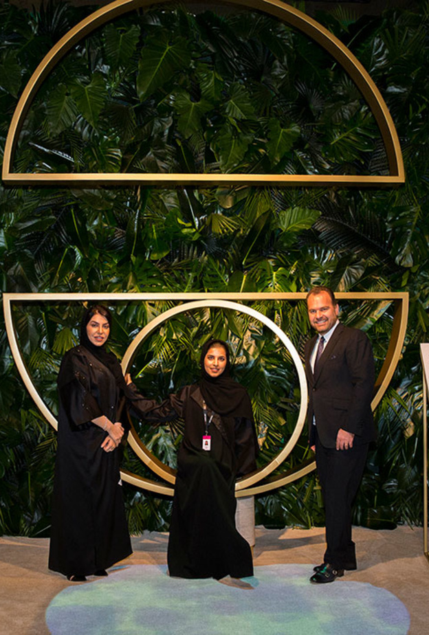 Al Maha Al Bastaki and Jean Marc Shammas