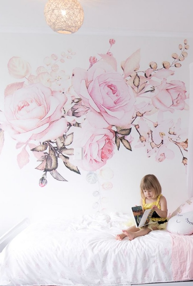 الباستيل اختيار مثالي لديكور غرفة نوم للفتيات