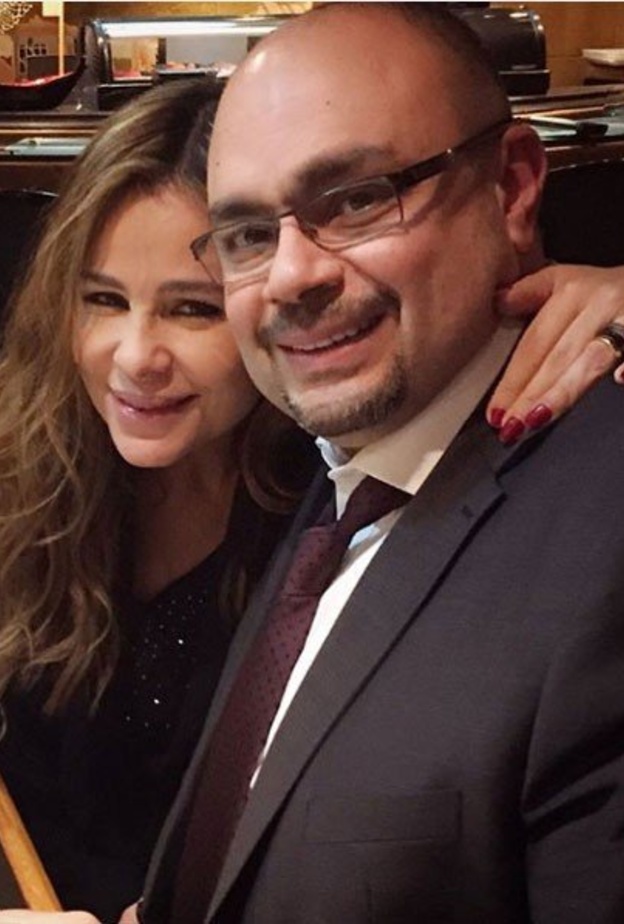 كارول سماحة وزوجها