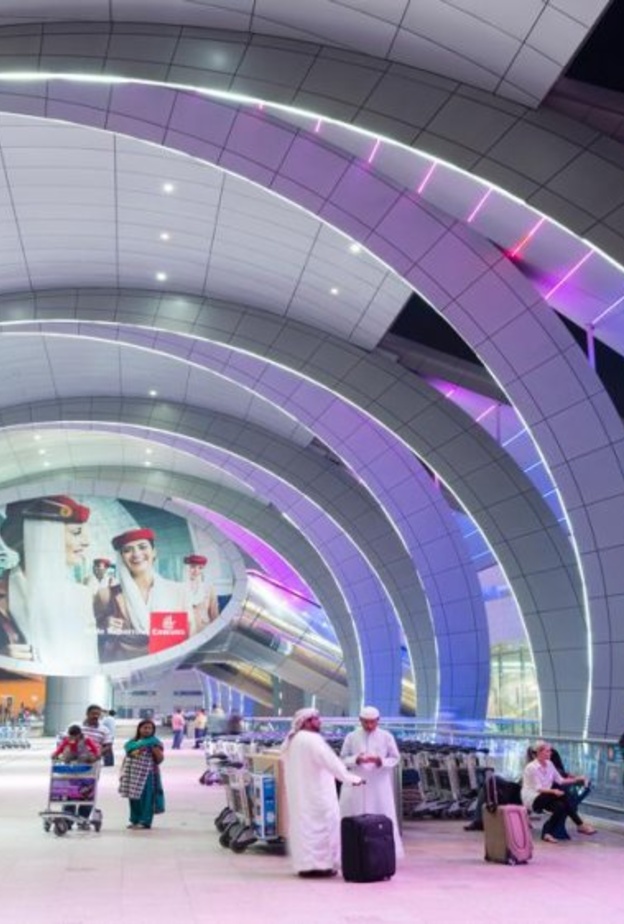 مطار دبي الأول عالميا للعام الرابع على التوالي