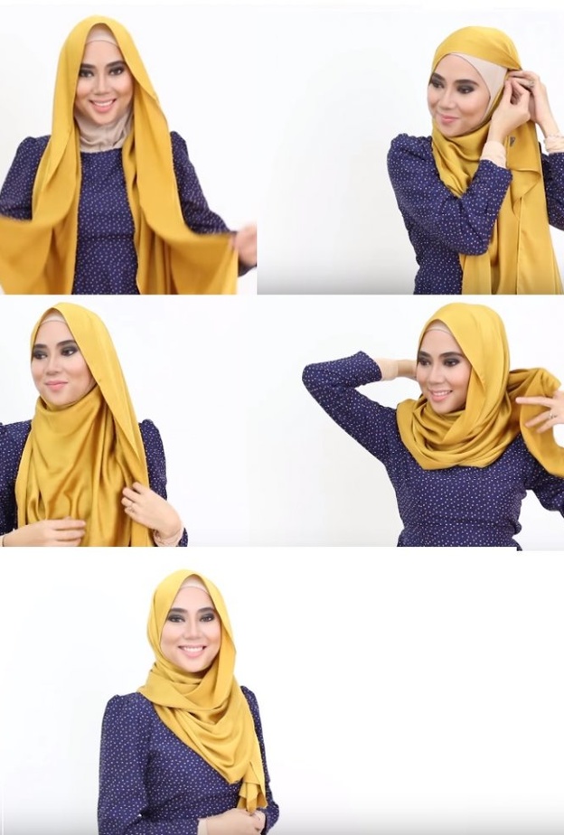 لفة حجاب ناعمة وحيوية