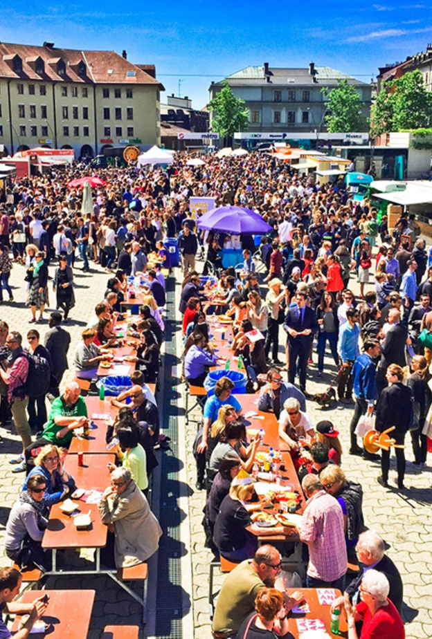 مدينة لوزان السويسرية