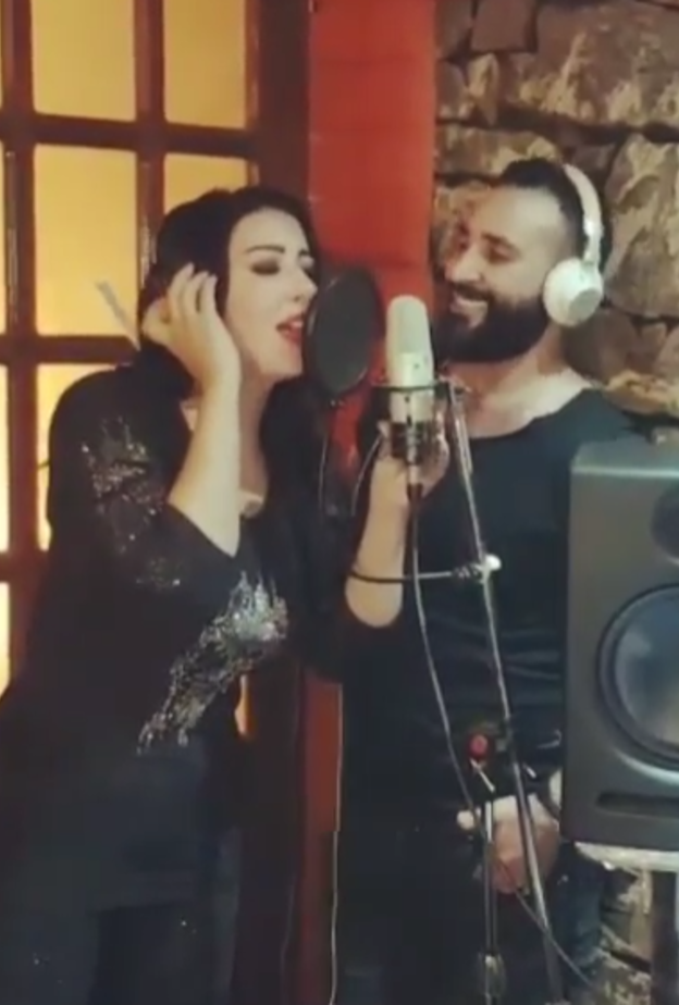 سمية الخشاب واحمد سعد