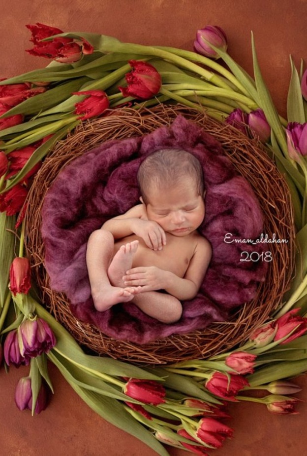 الطفولة الجميلة في صور ايمان