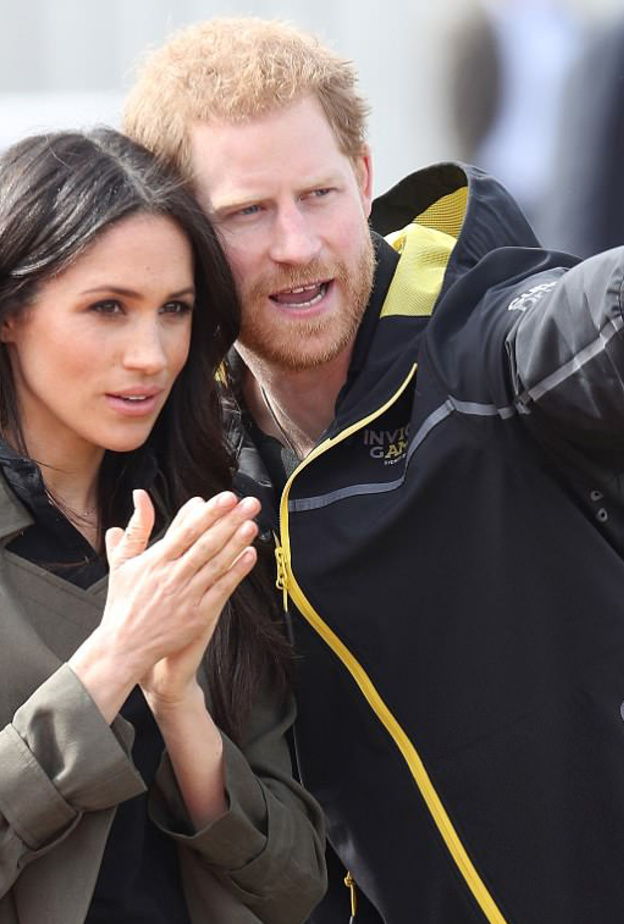 الأمير هاري وميغان ماركل يحضران تصفيات في دورة ألعاب انفيكتس