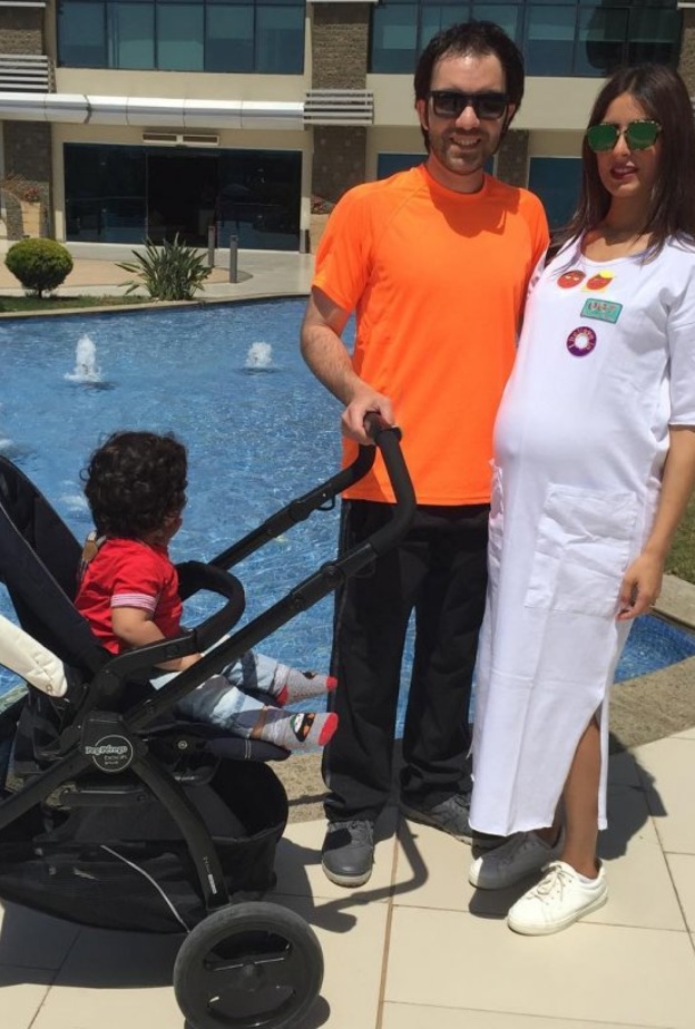 شريف رمزي يكشف عن صورة طفلته