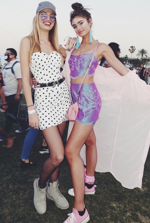 ظهرت الايطارات الملونة بكثرة في المهرجان