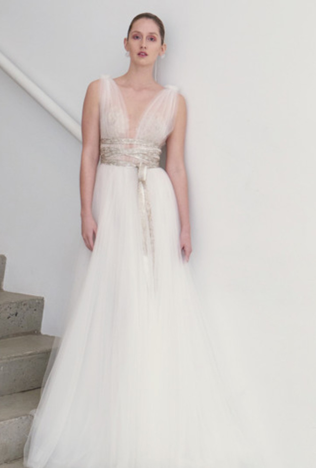 فساتين زفافFrancesca Miranda ربيع 2019 في اسبوع الموضة العرائسي نيويورك