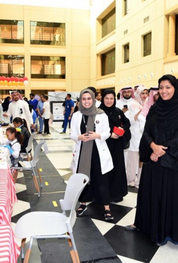 بالفيديو والصور: الأميرة ريما بنت بندر تدشن "كن صديقي" بالمدينة الطبية في جامعة الملك سعود