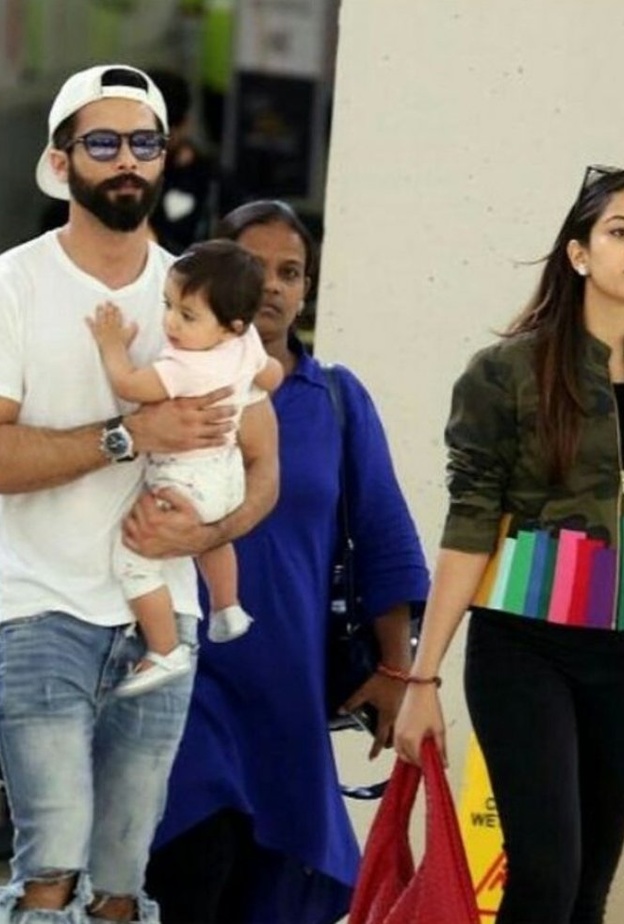 ميرا راجبوت زوجة شاهيد كابور حامل في طفلها الثاني