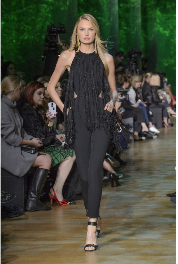 موديلات جمبسوت ضيق مع الفراغات من دار ‏Self Portrait