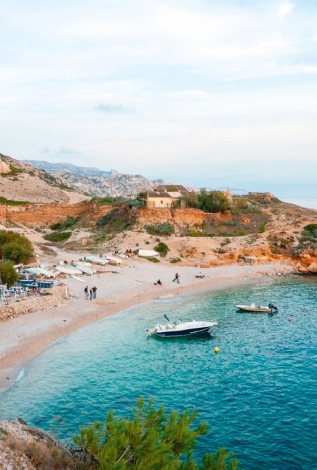 البلدة القديمة في مرسيليا.