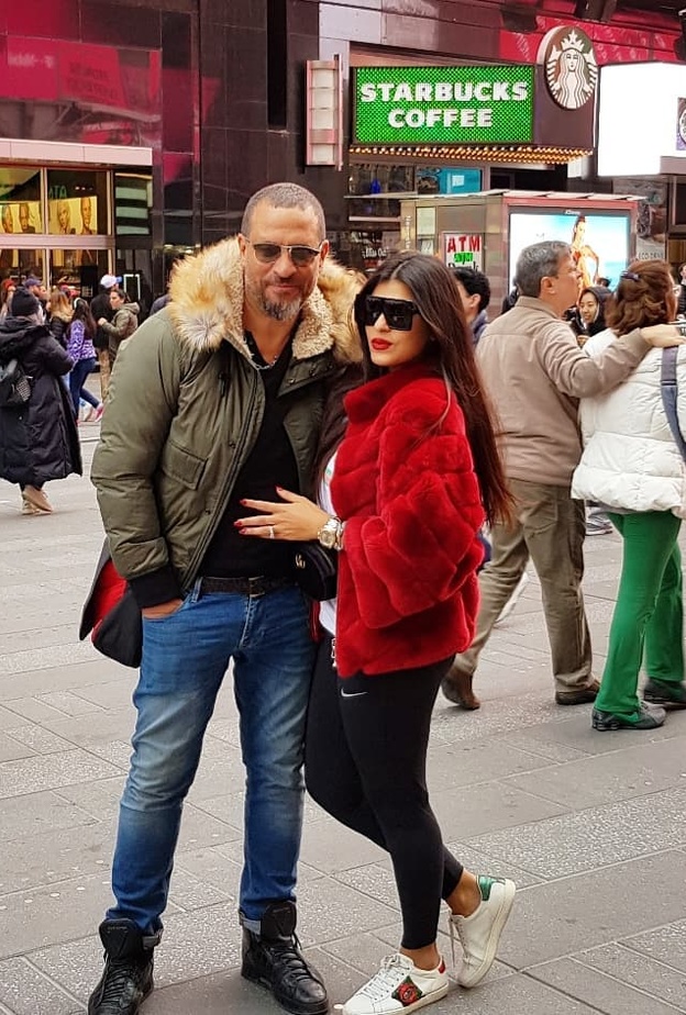 ماجد المصري وزوجته