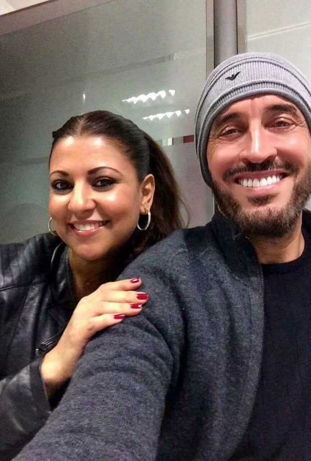 كاظم الساهر وصديقته