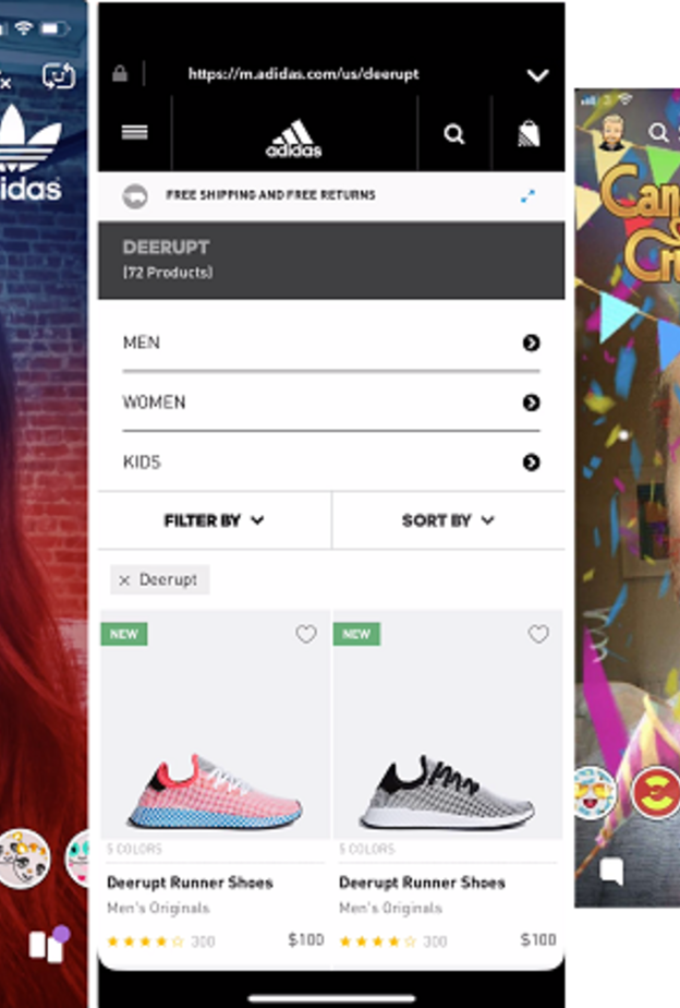 سناب شات تتيح إمكانية شراء المنتجات مباشرة عبر تطبيقها