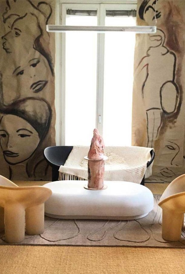 أثاث بألوان جذابة من تصميم Giulio Cappellini