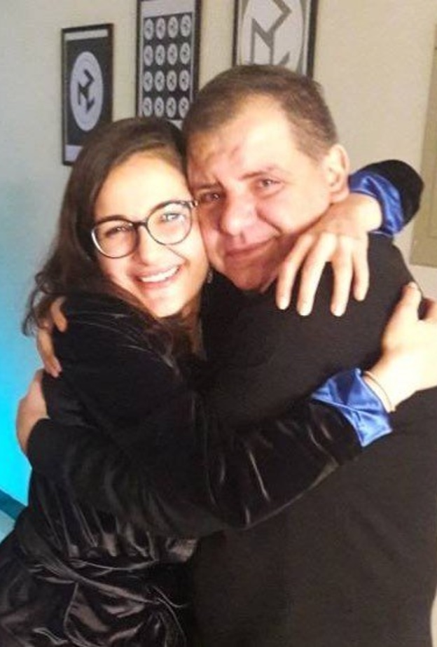 شام ابنة اصالة ووالدها