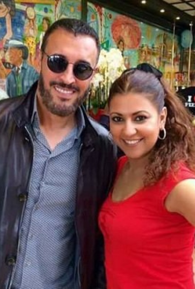 كاظم الساهر وصديقته