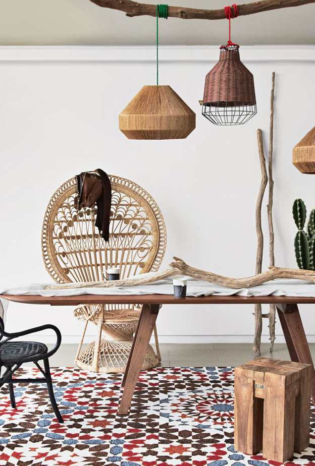 أثاث من البامبو لحديقة منزلك