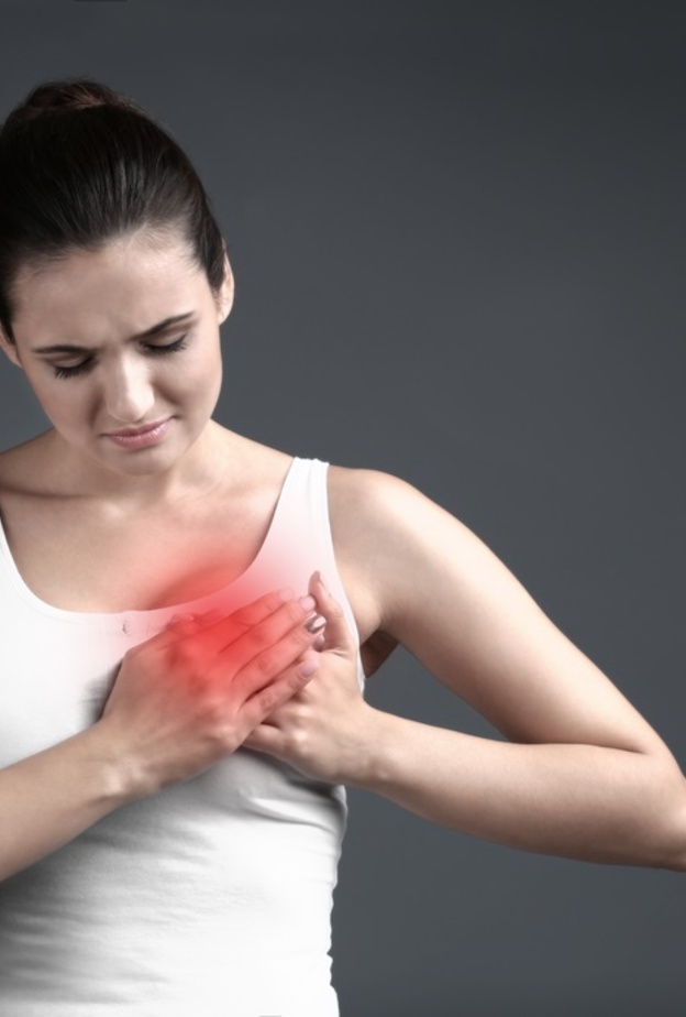 اعراض الازمة القلبية عند النساء