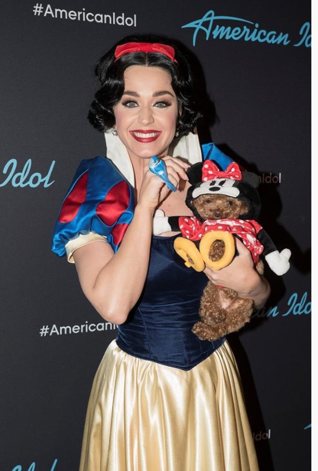 كاتي بيري تتقمص دور سنووايت خلال حلقة أميريكان أيدول