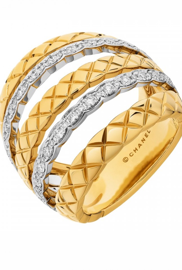 اساور ديور من الذهب مع الخزف الملون