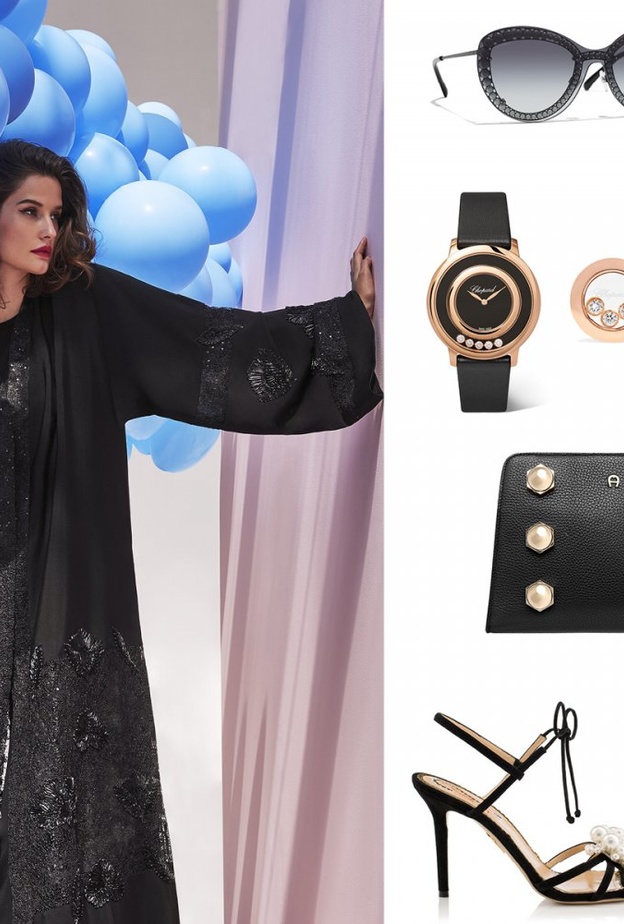 تصميم جريء ينبض باللون البرتقالي ابتكرته دار Huishan Zhang 