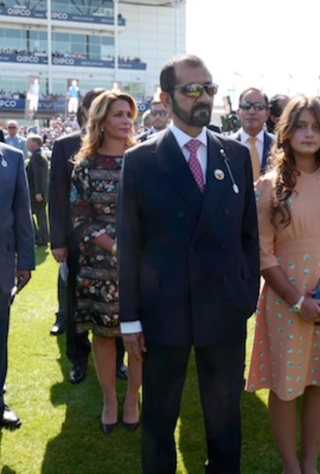  الشيخ محمد بن راشد يشهد سباق جينيز الإنجليزي