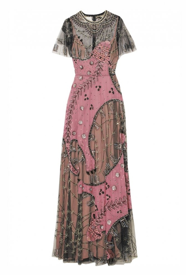 فستان من الشيفون من VALENTINO