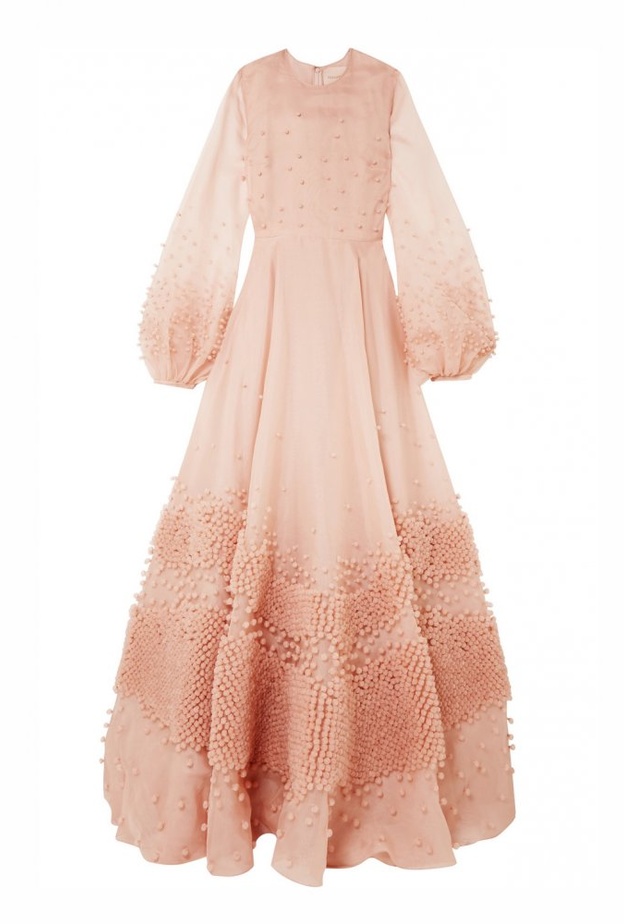 فستان من التول من MONIQUE LHUILLIER